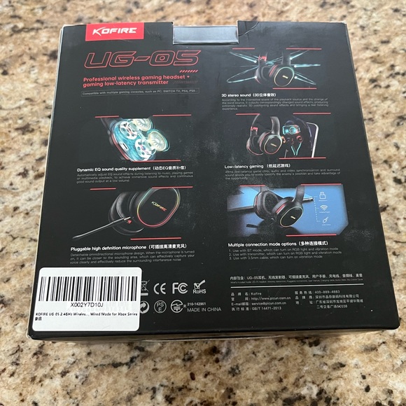 Kofire wireless gaming headset - Picture 2 of 11